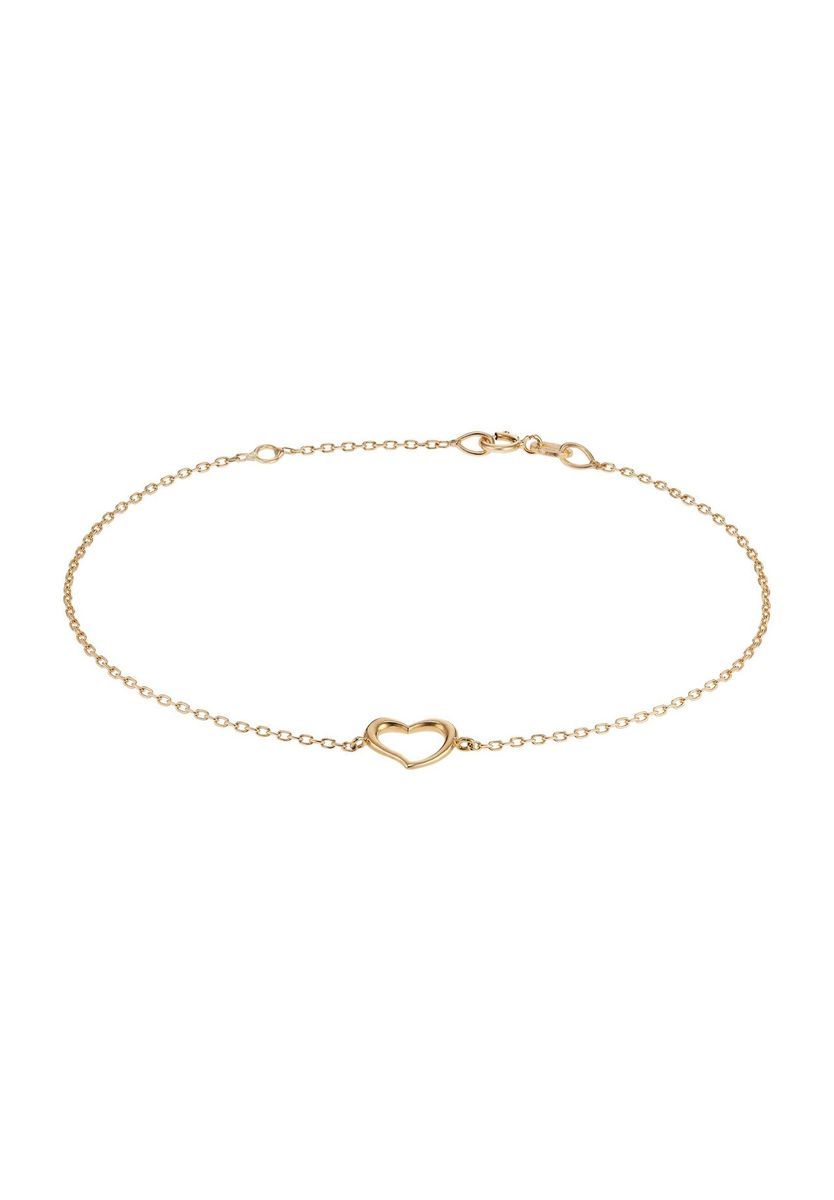 Filigranes Armband mit Herzanhänger