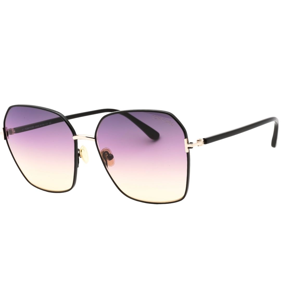 Claudia-02 Oversized Geometrische Sonnenbrille