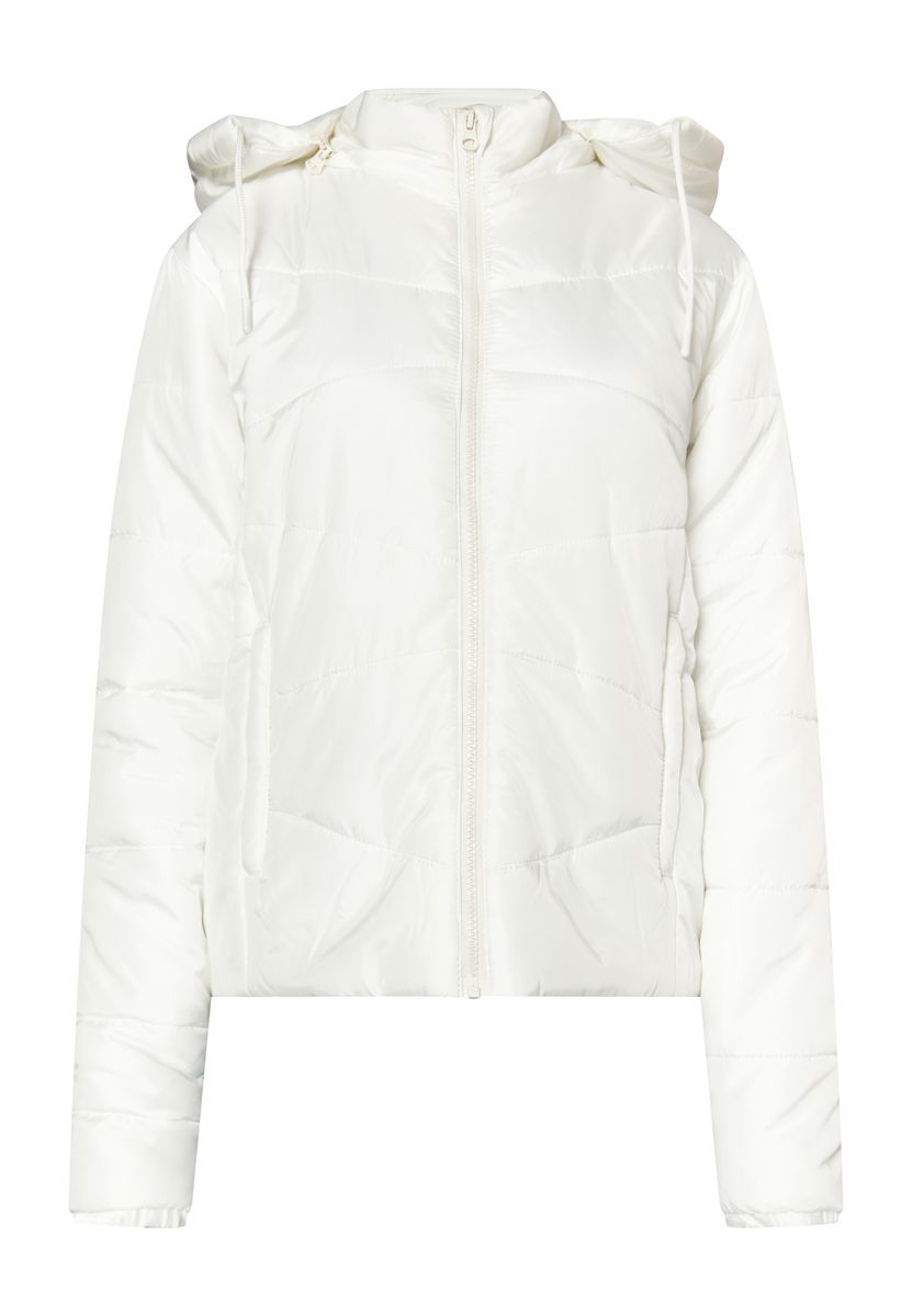Leichte gesteppte Übergangsjacke mit Kapuze