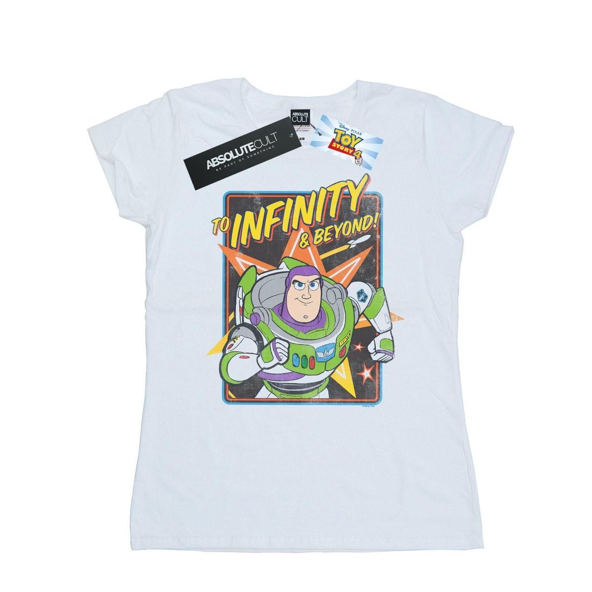 Buzz Lightyear Grafik-Print T-Shirt