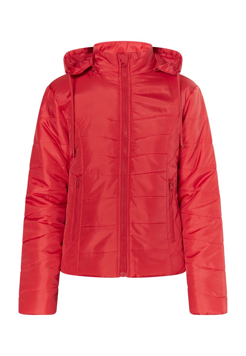 Leicht wattierte Steppjacke mit Kapuze
