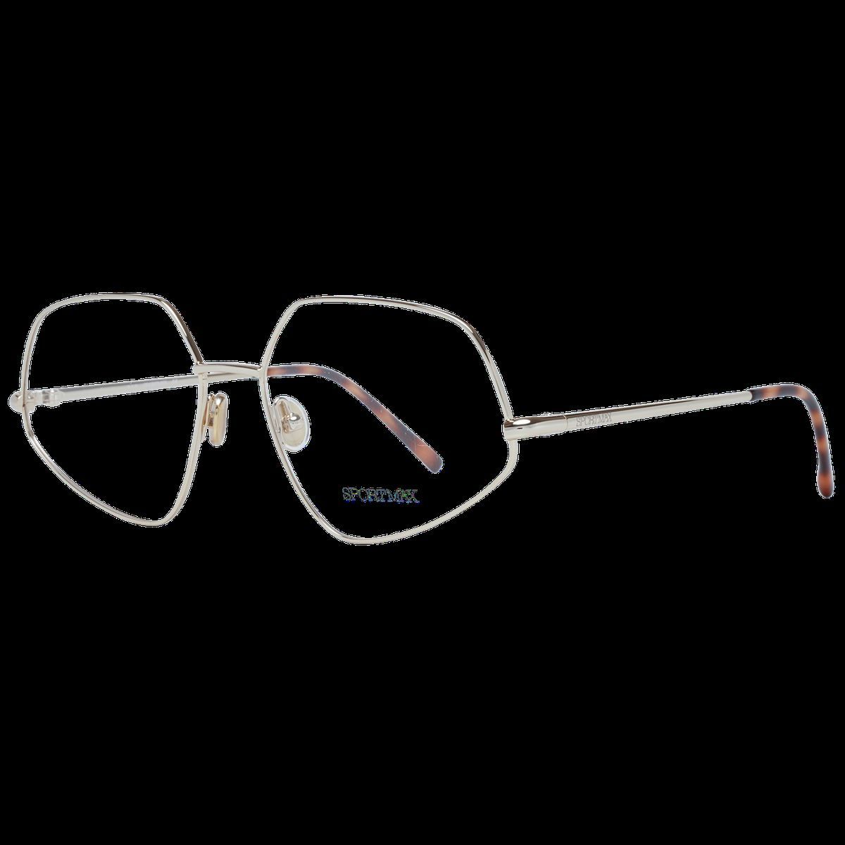 Geometrische Übergroße Metallbrille