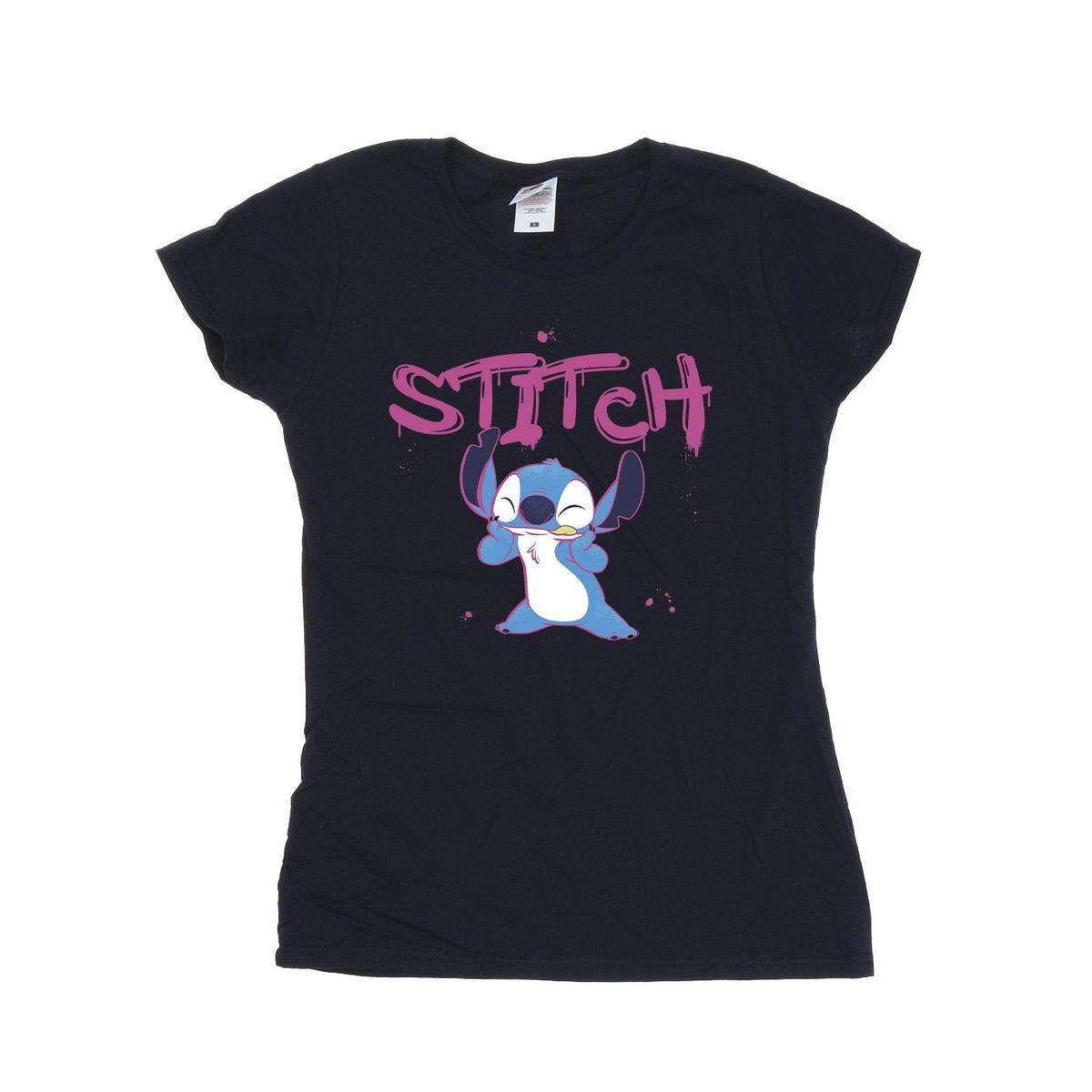 Stitch Graffiti Grafik-T-Shirt