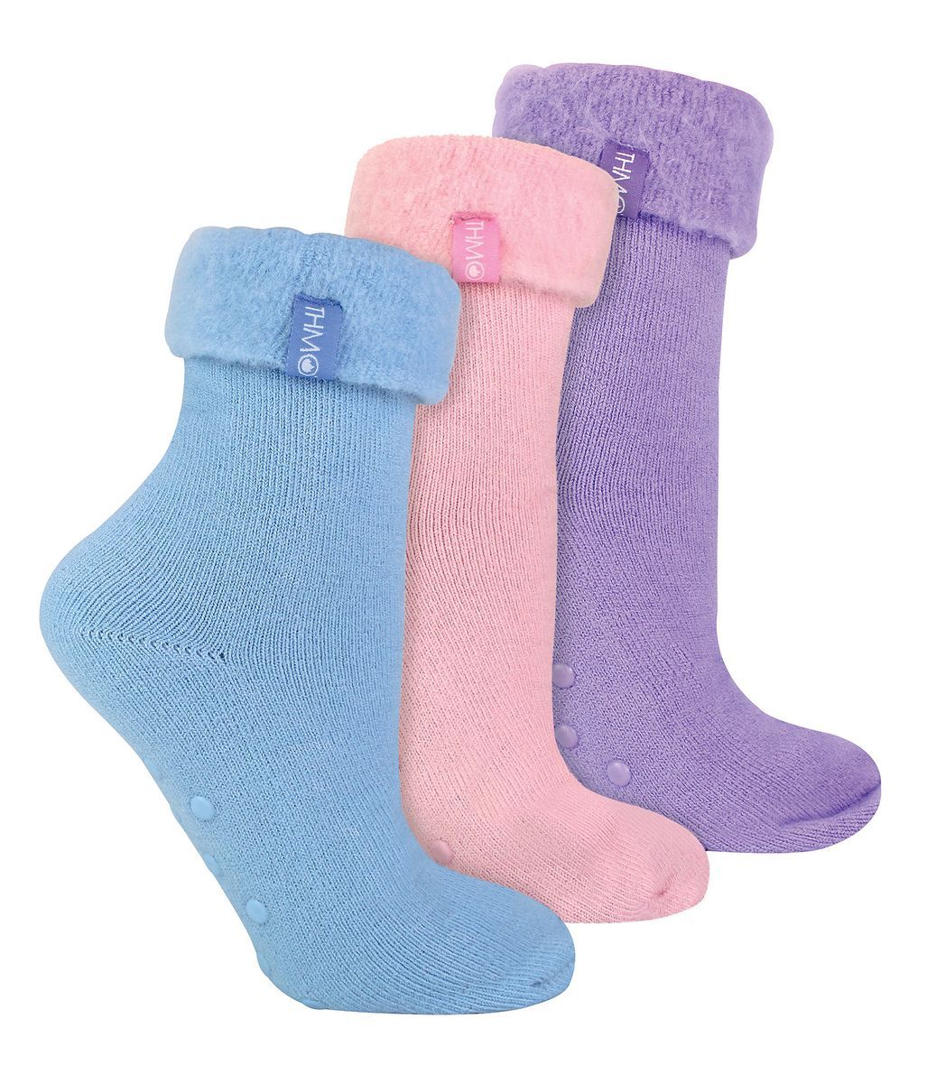Plüschige Thermo Anti-Rutsch Bettsocken