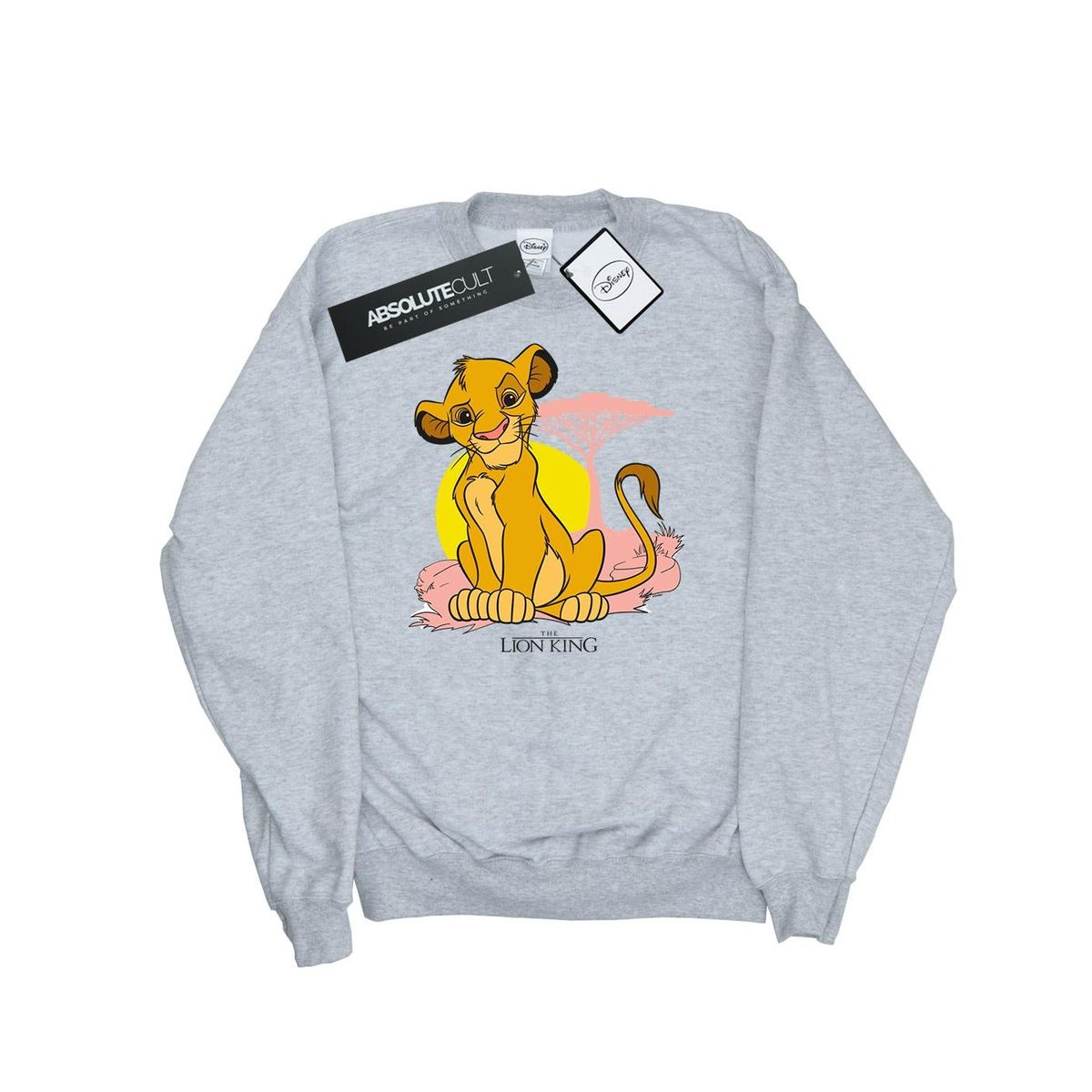 Crewneck-Sweatshirt mit Simba-Grafikprint