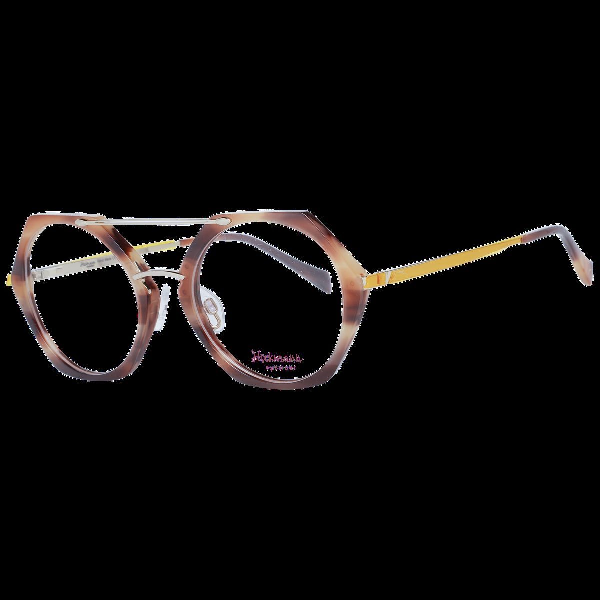 Sechseckige Brille mit Doppelsteg