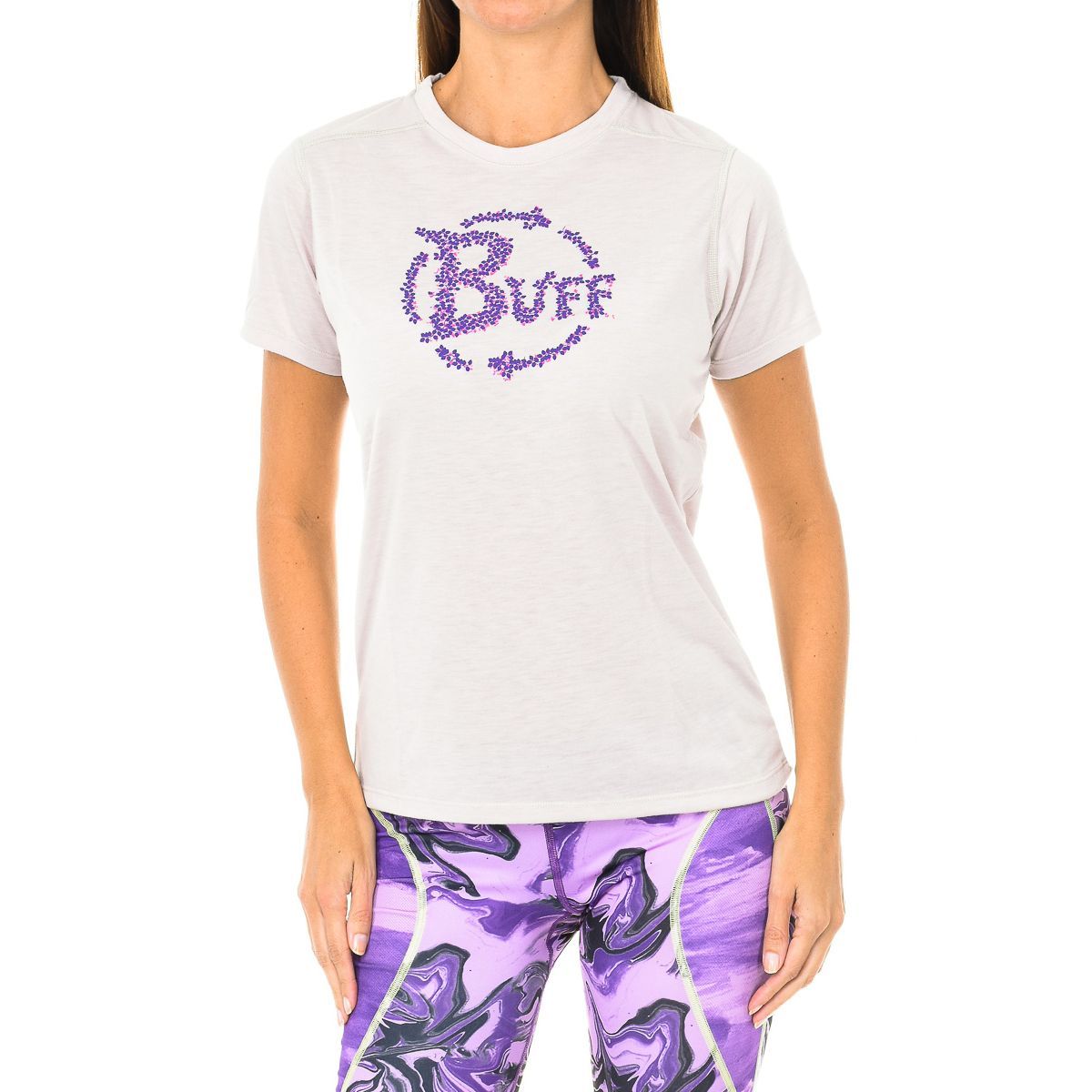 Performance-Tee mit Grafiklogo