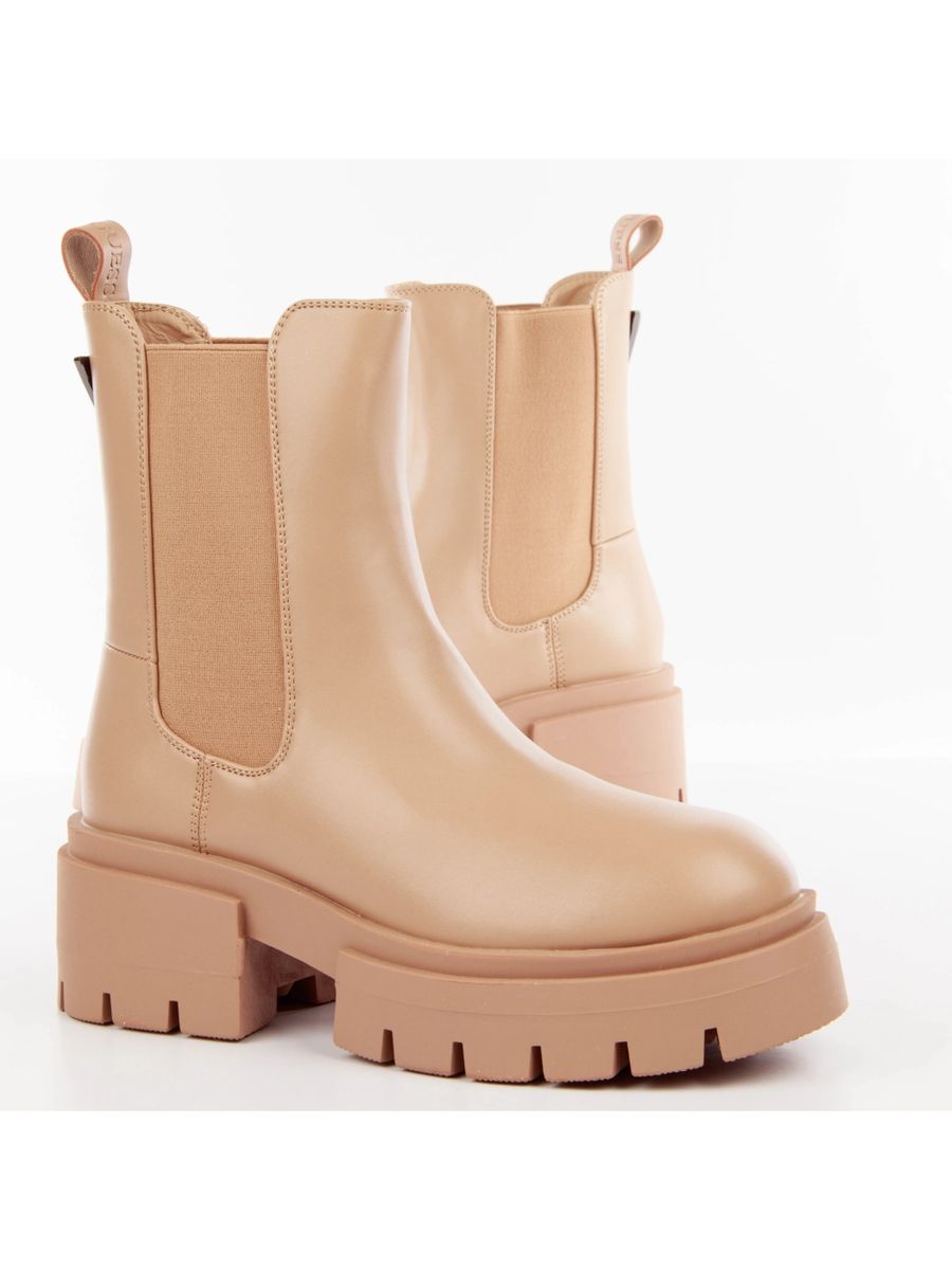 Chelsea-Boots mit Profilsohle