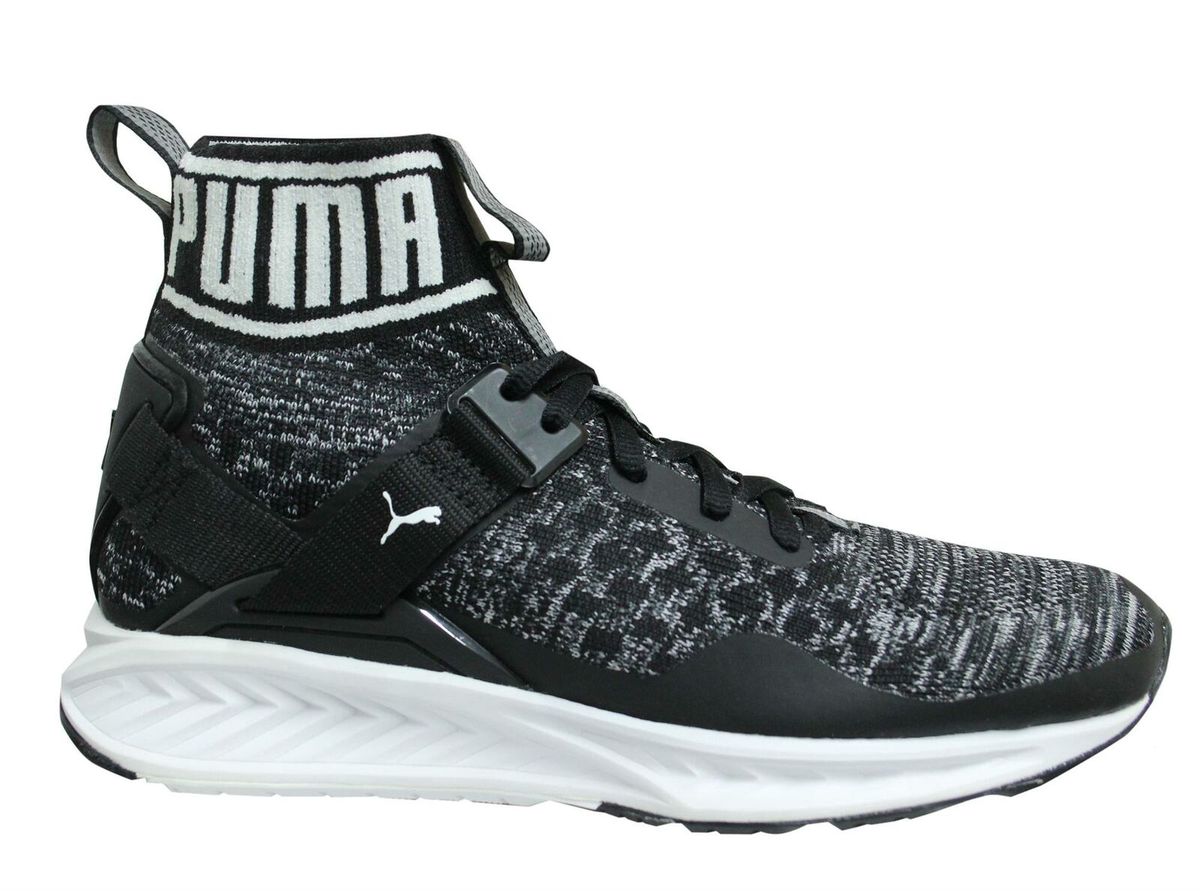High-Top Socken-Sneaker aus Strick