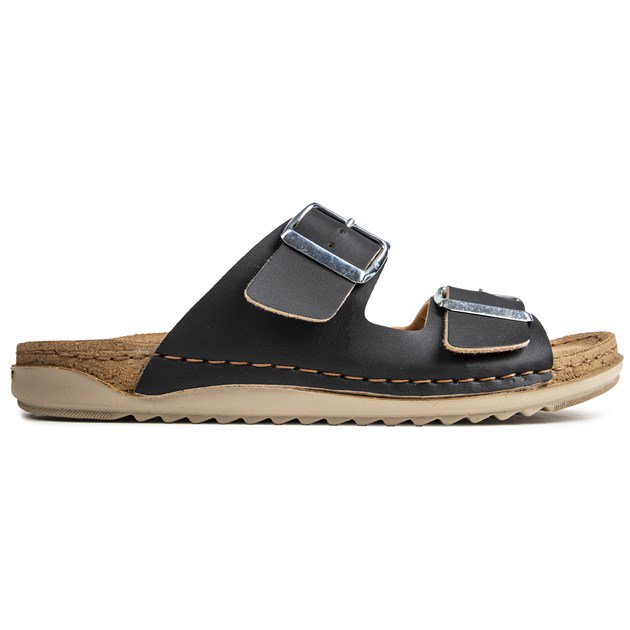 Komfortsandalen mit zwei Schnallenriemen