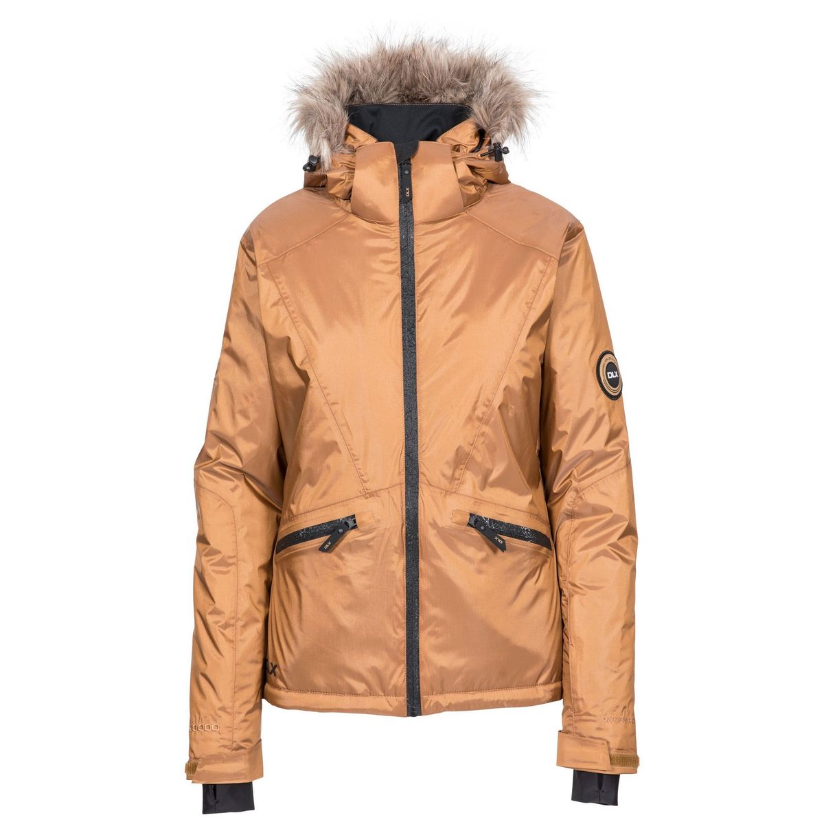 Technisch isolierter Parka mit Kapuze