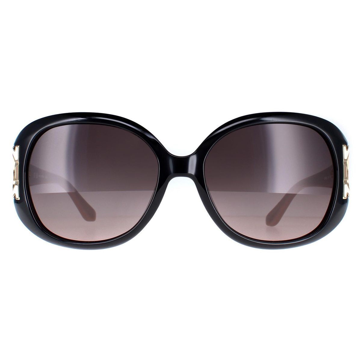 Elegante übergroße ovale Sonnenbrille