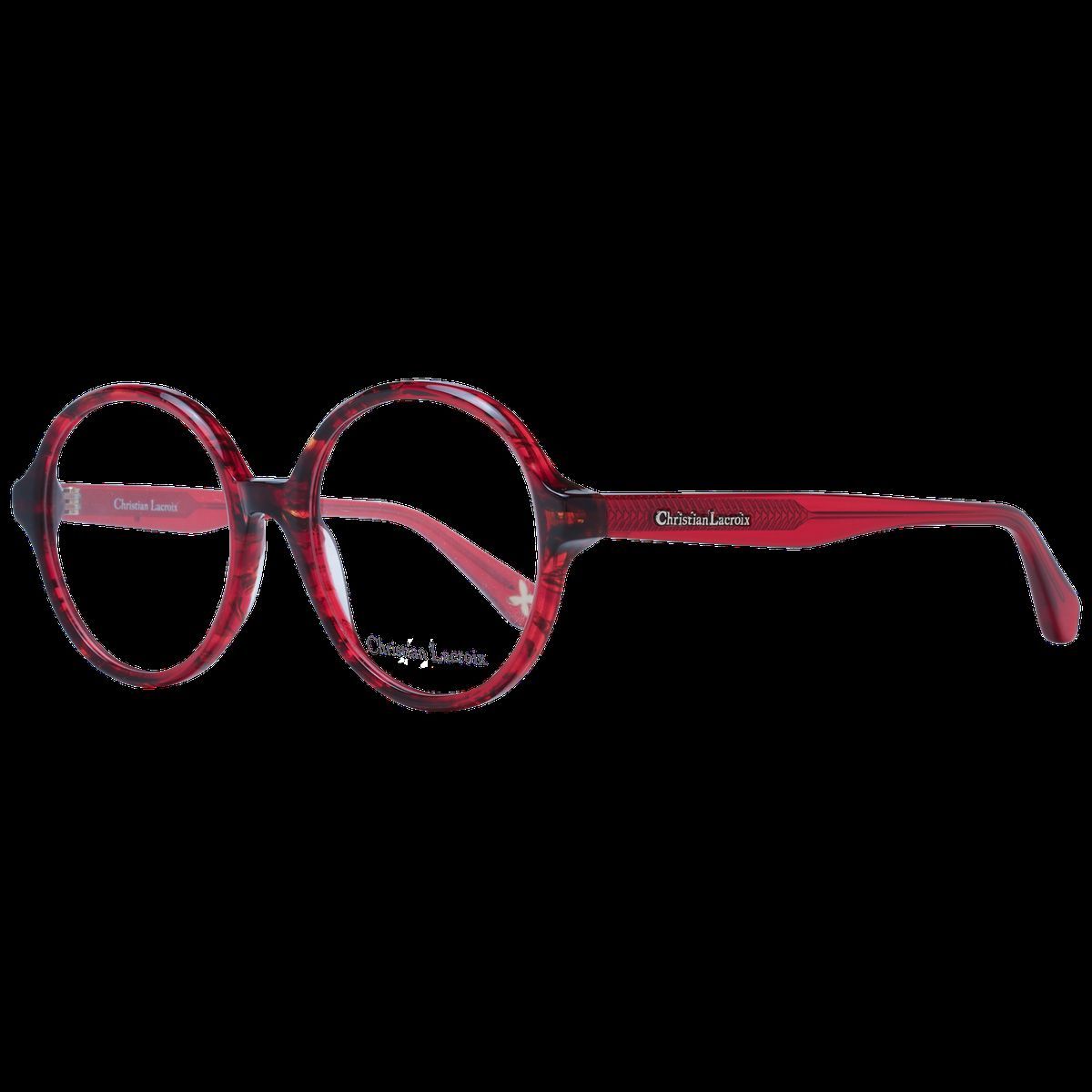 Übergroße Runde Acetat-Brille