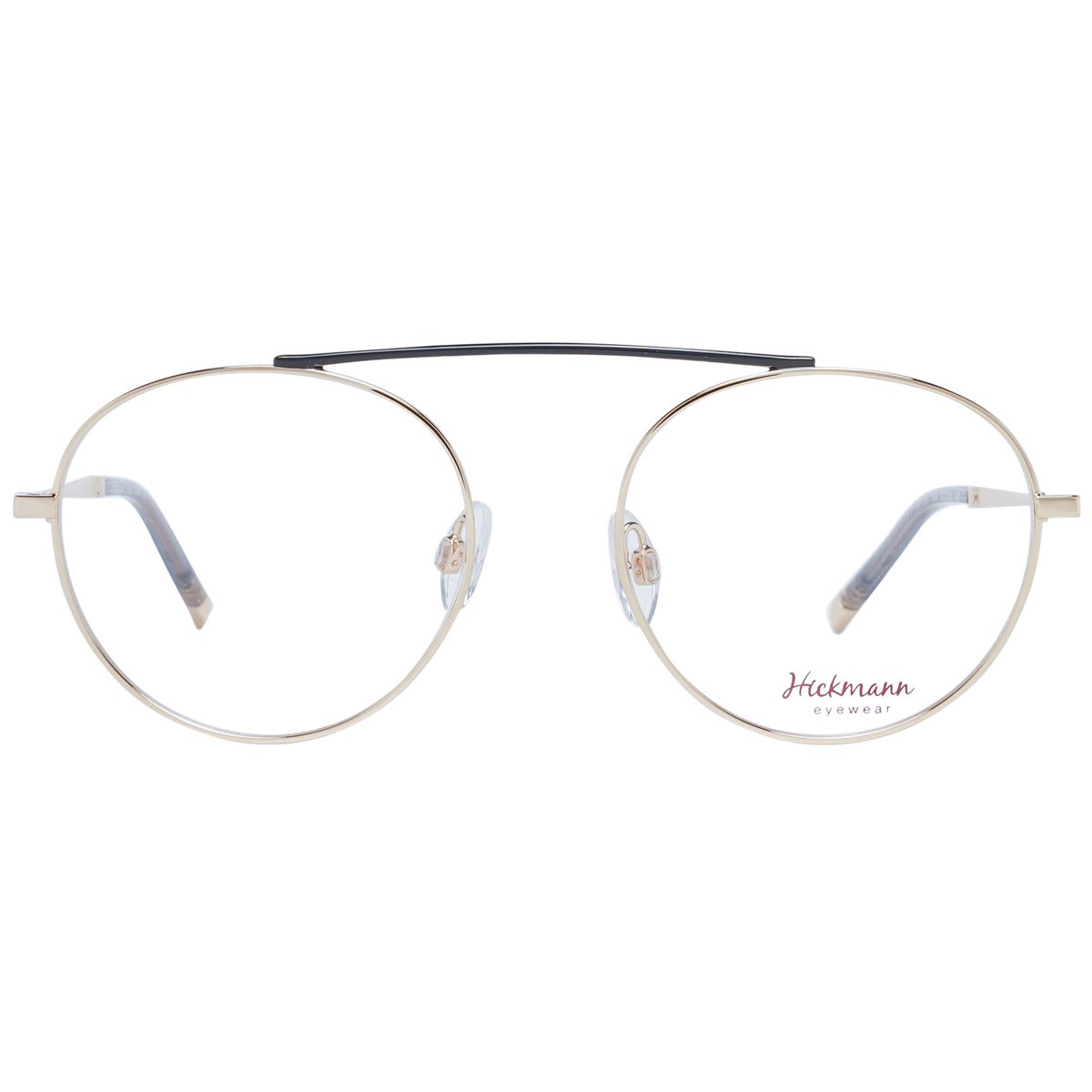 Elegante runde Brille mit Doppelsteg