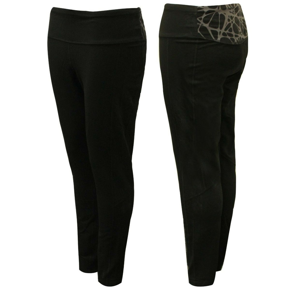 High-Waist Performance-Leggings mit Print