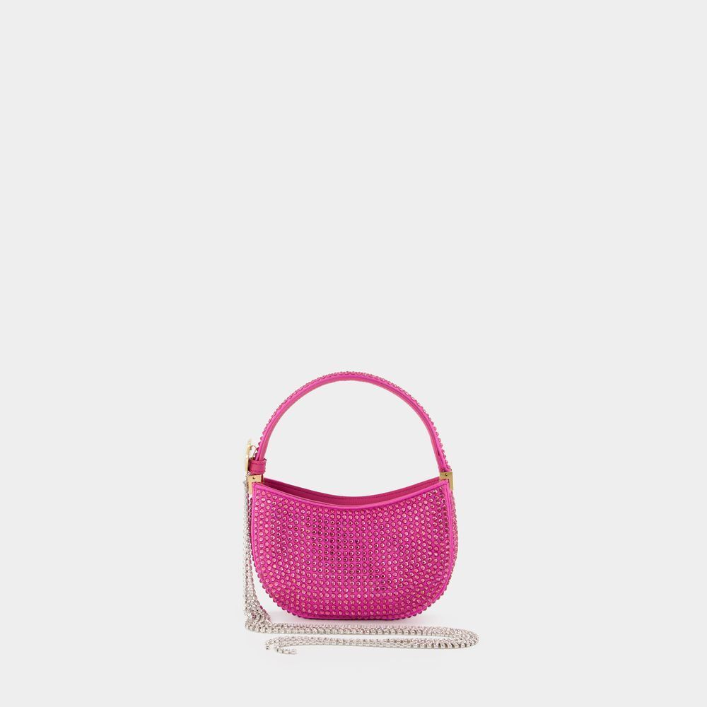 Funkelnde Kristallbesetzte Hobo-Tasche