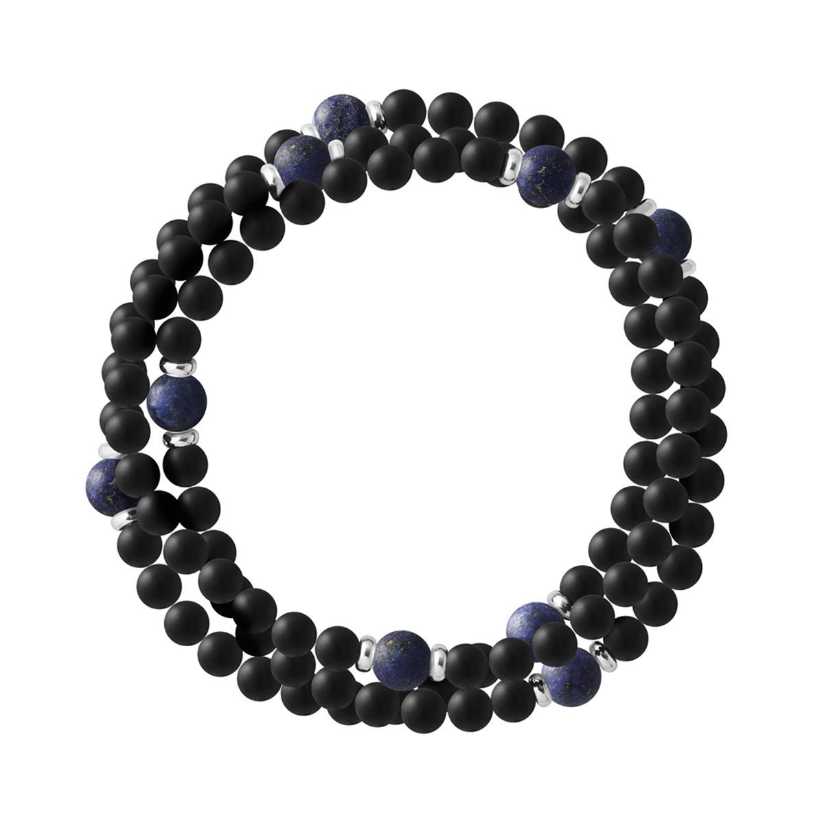 Handgefertigtes dreireihiges Edelsteinarmband