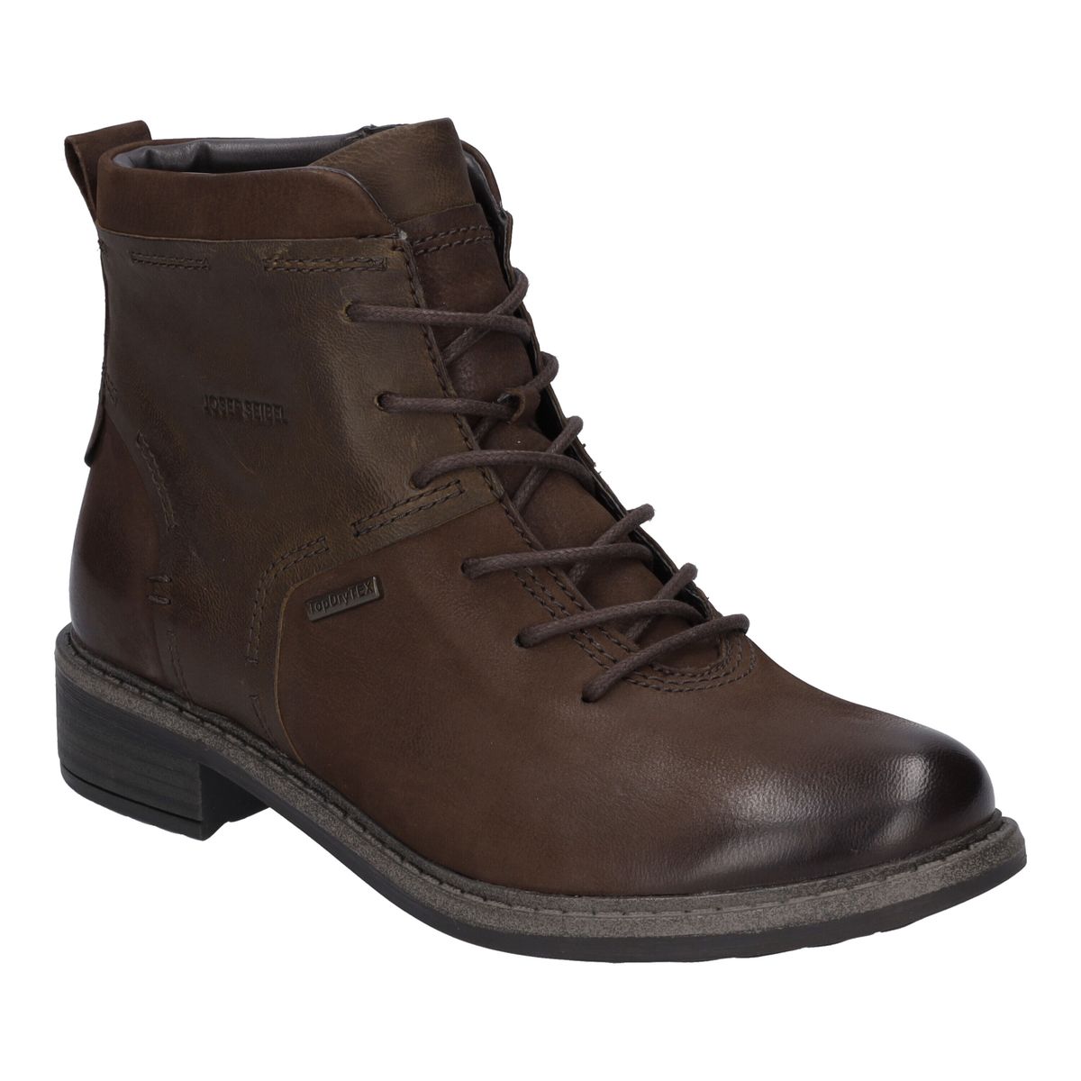 Leder-Stiefeletten zum Schnüren
