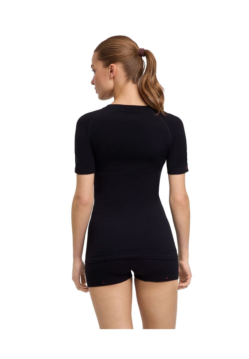 Eng anliegendes Merino-Wolle Funktionsshirt