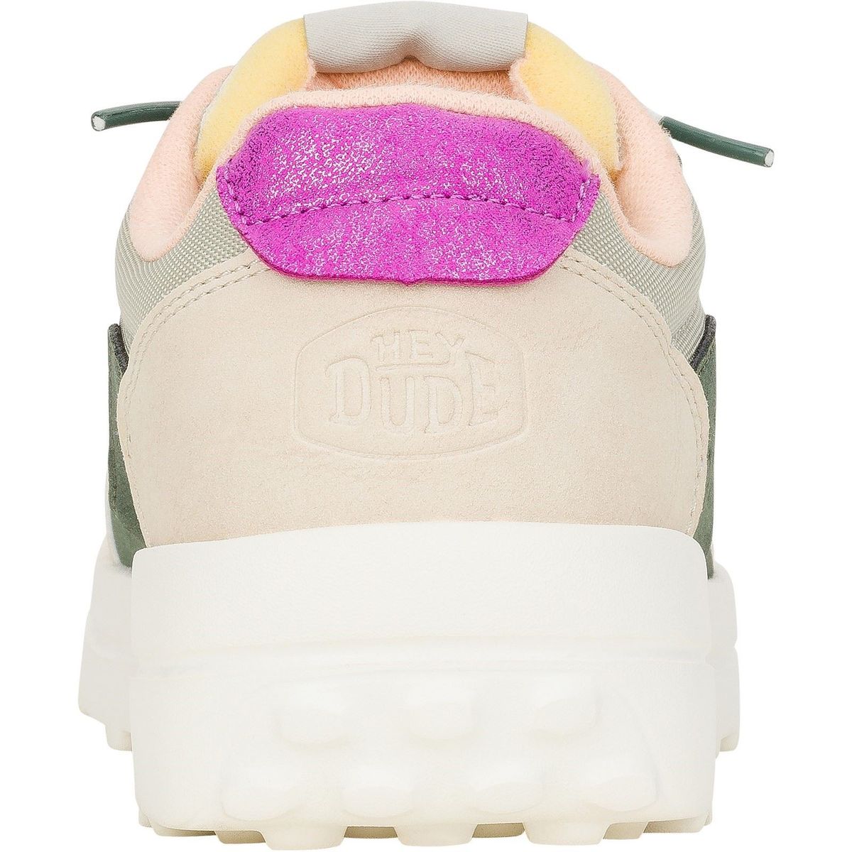Retro-Colorblock-Sneaker mit Plateausohle