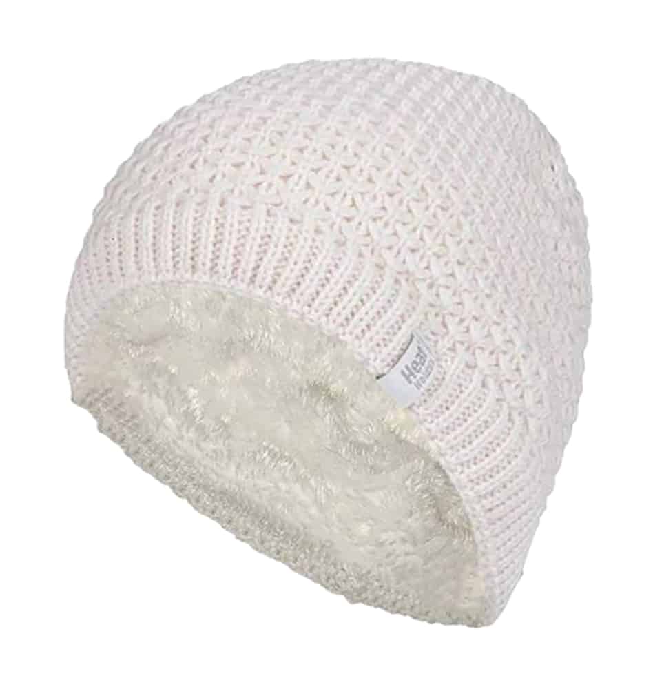 Gefütterte Thermo-Strickmütze mit Fleece