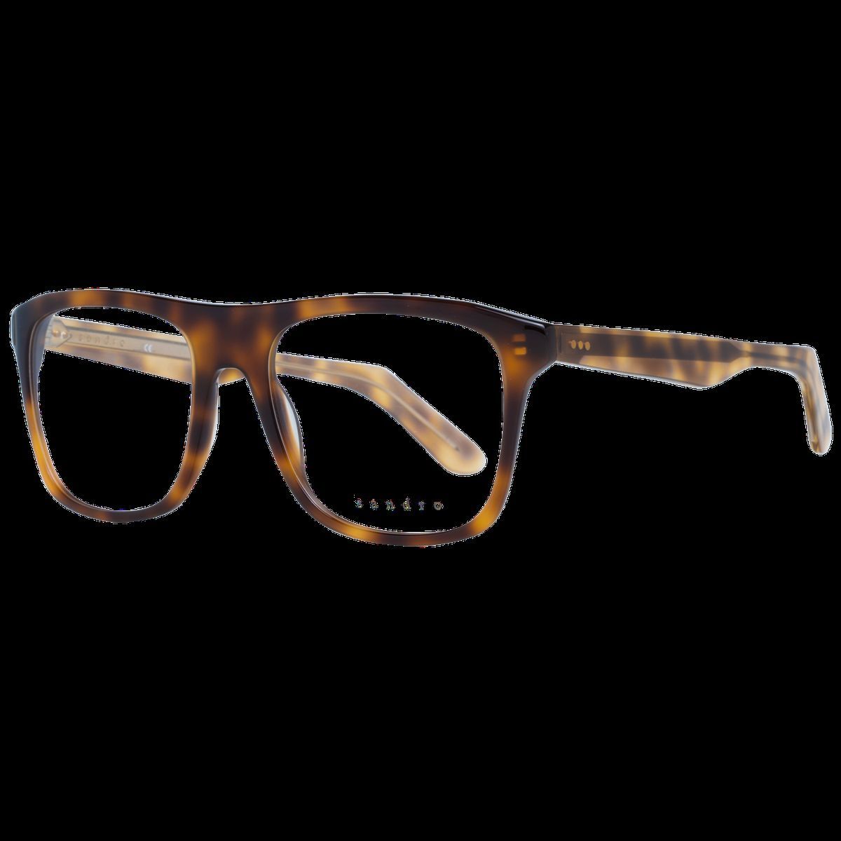 Klassische Flat-Top-Brille in Schildpatt-Optik