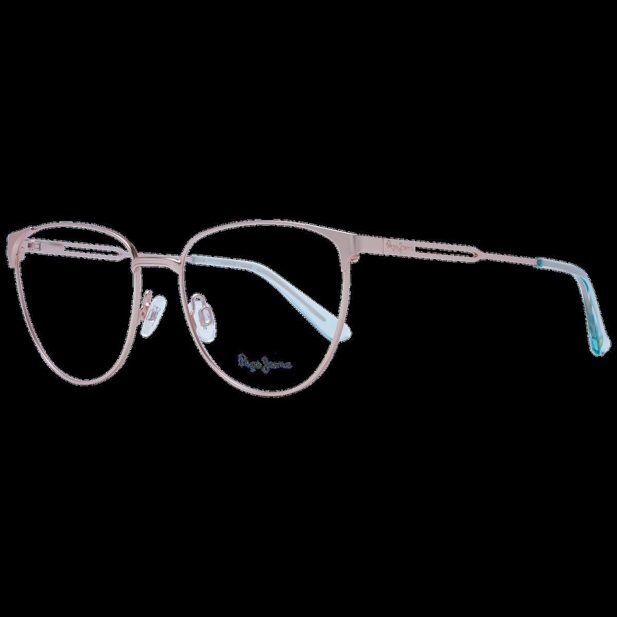 Elegante Cat-Eye-Brillenfassung in Roségold