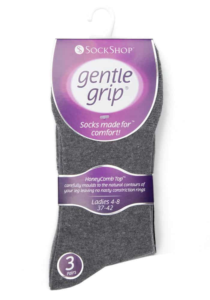Sanfte Griffigkeit Nicht-Elastische Komfortsocken