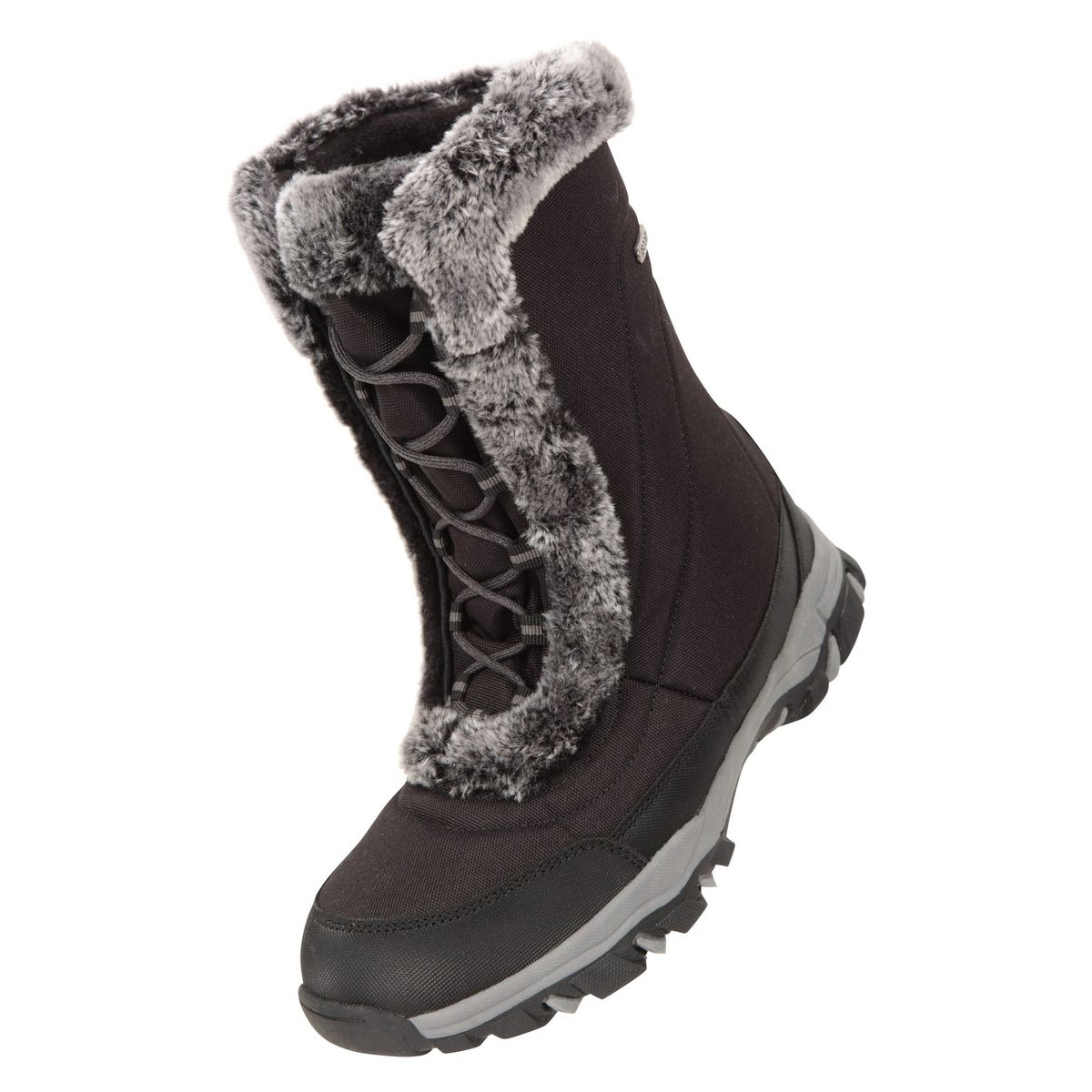Thermo-Schneestiefel mit Pelzimitat