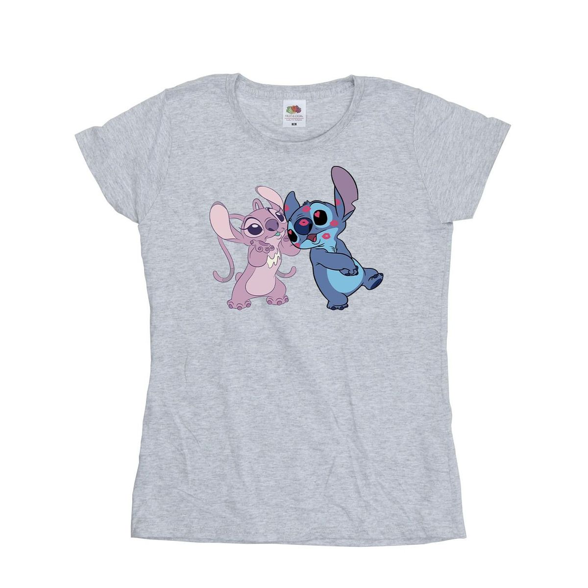 Stitch und Angel Grafik-T-Shirt