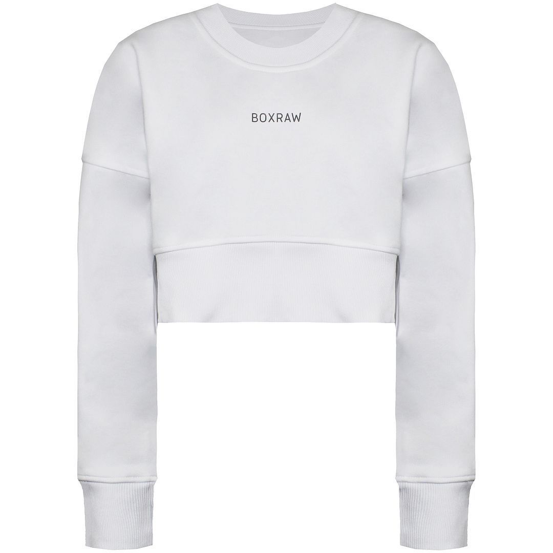 Kurzes Crewneck Sport Sweatshirt