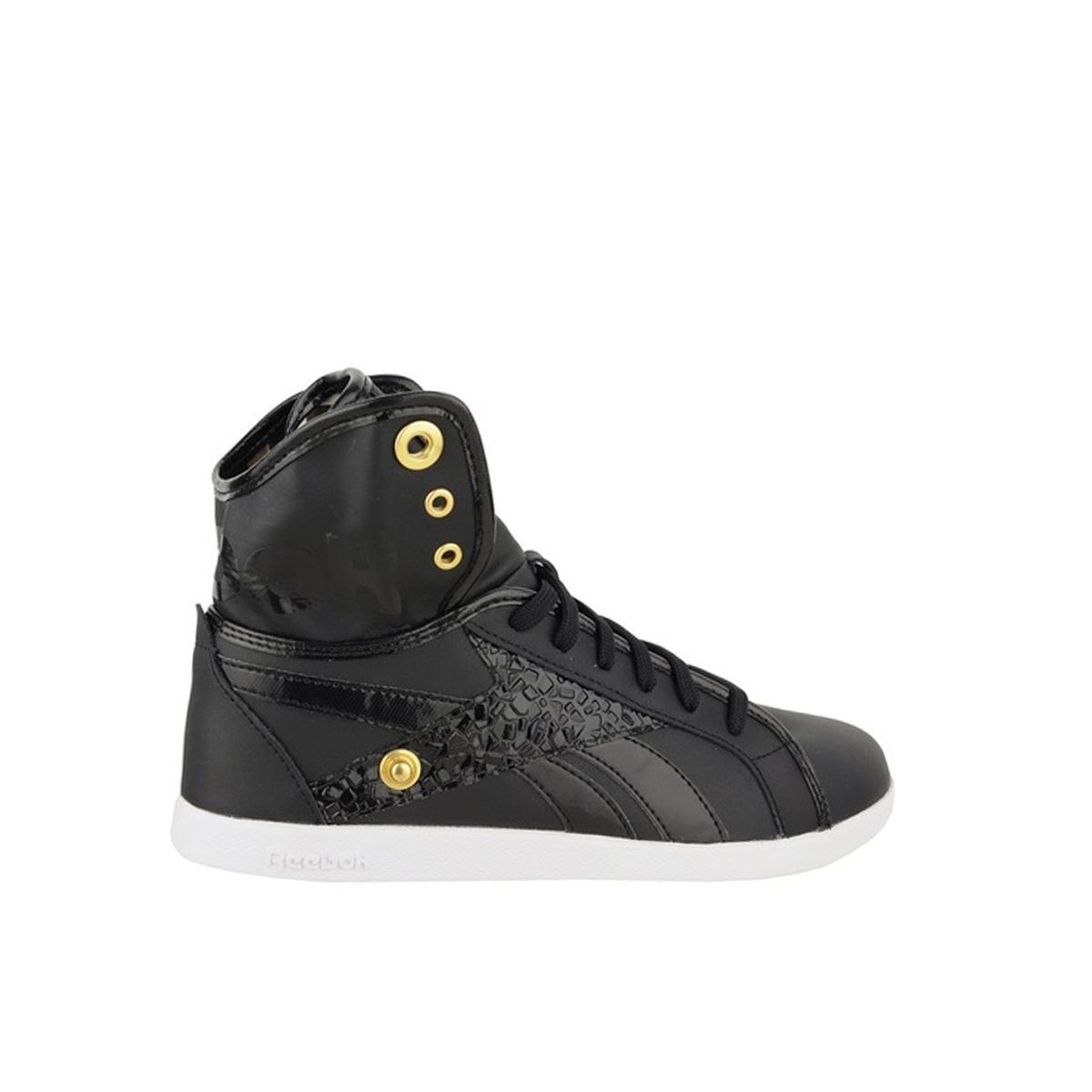 High-Top Sneaker mit Druckknopf-Details