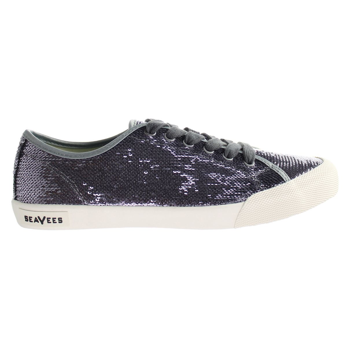 Low-Top-Sneaker mit Paillettenbesatz