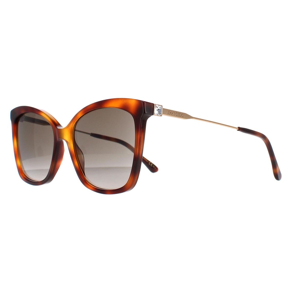 Moderne Cat-Eye-Sonnenbrille mit Farbverlauf