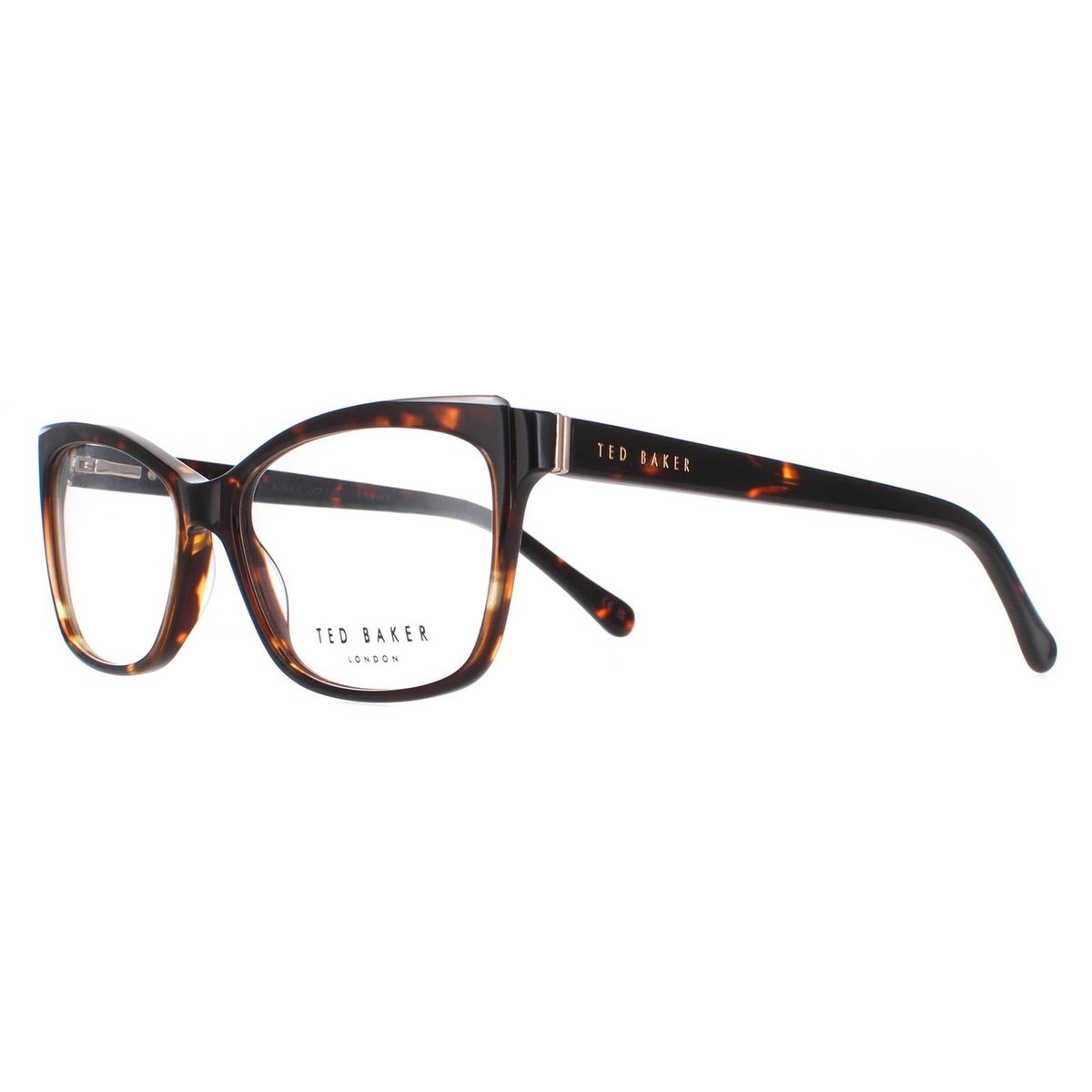 Elegante Cat-Eye-Brille in Schildpatt-Optik