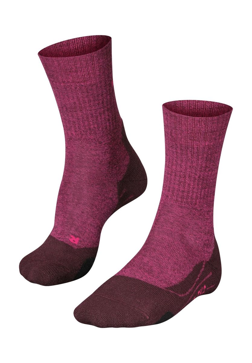 Mittelschwer gepolsterte Woll-Trekkingsocken