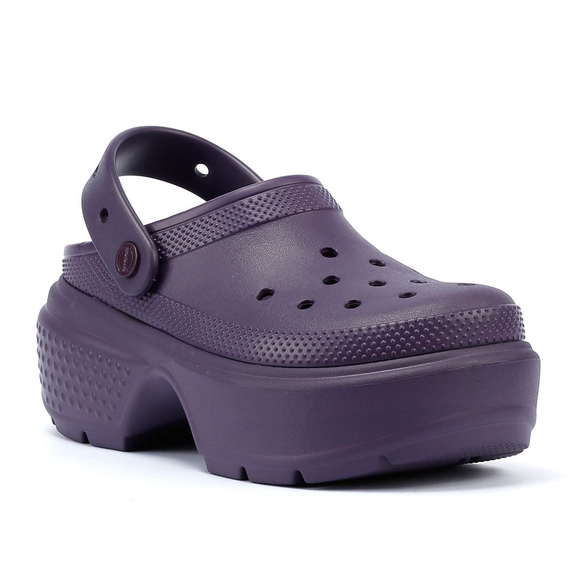 Plateau-Clogs mit Stollensohle