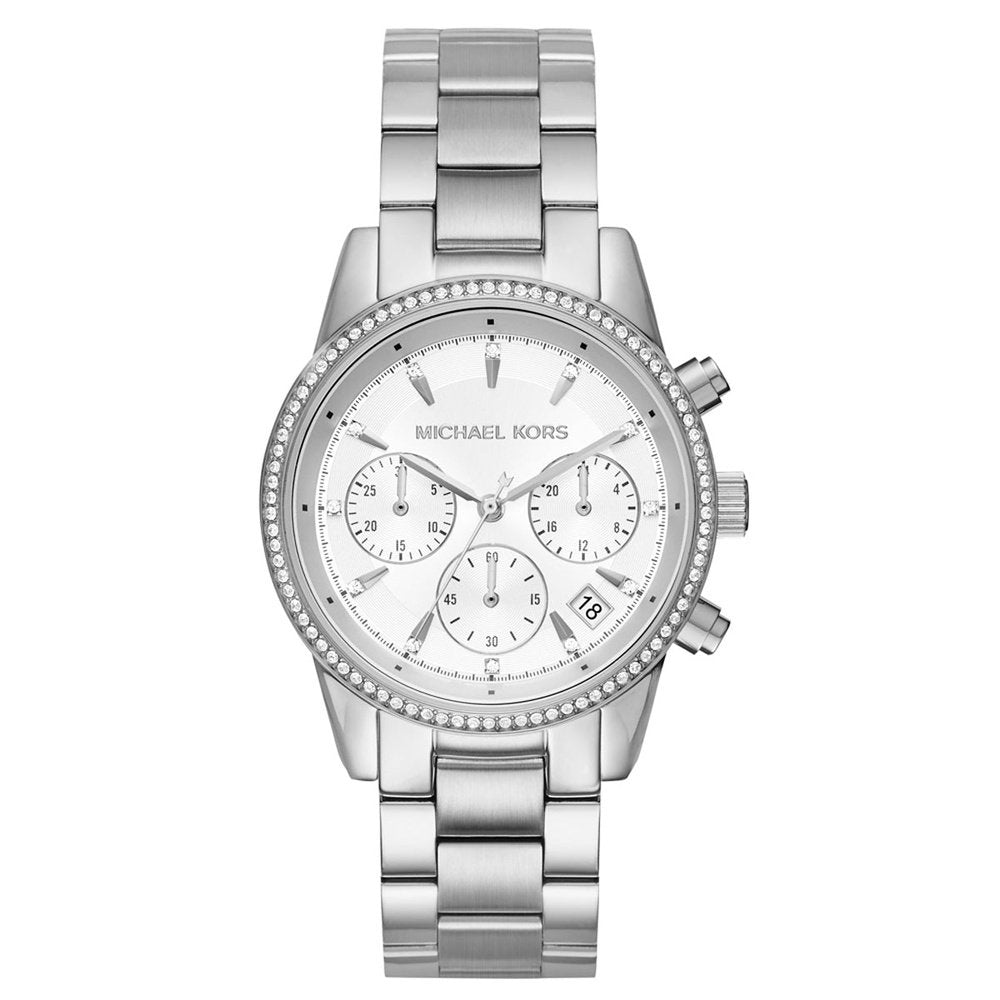 Ritz Chronograph mit Pavé-Akzenten