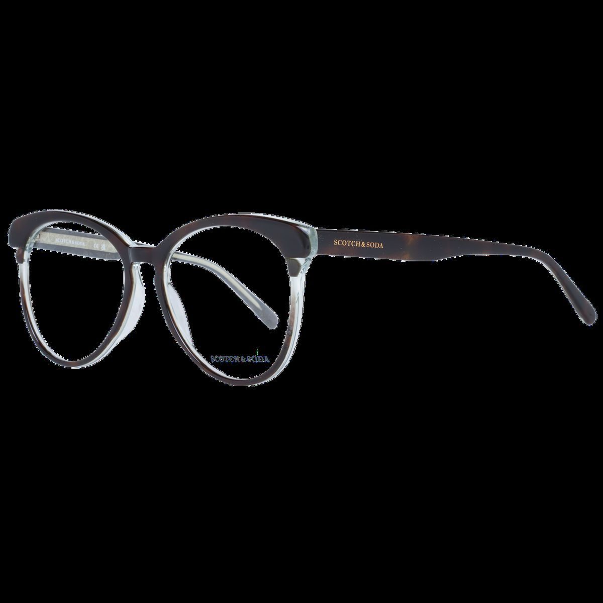 Zweifarbige Cat-Eye Brillenfassung