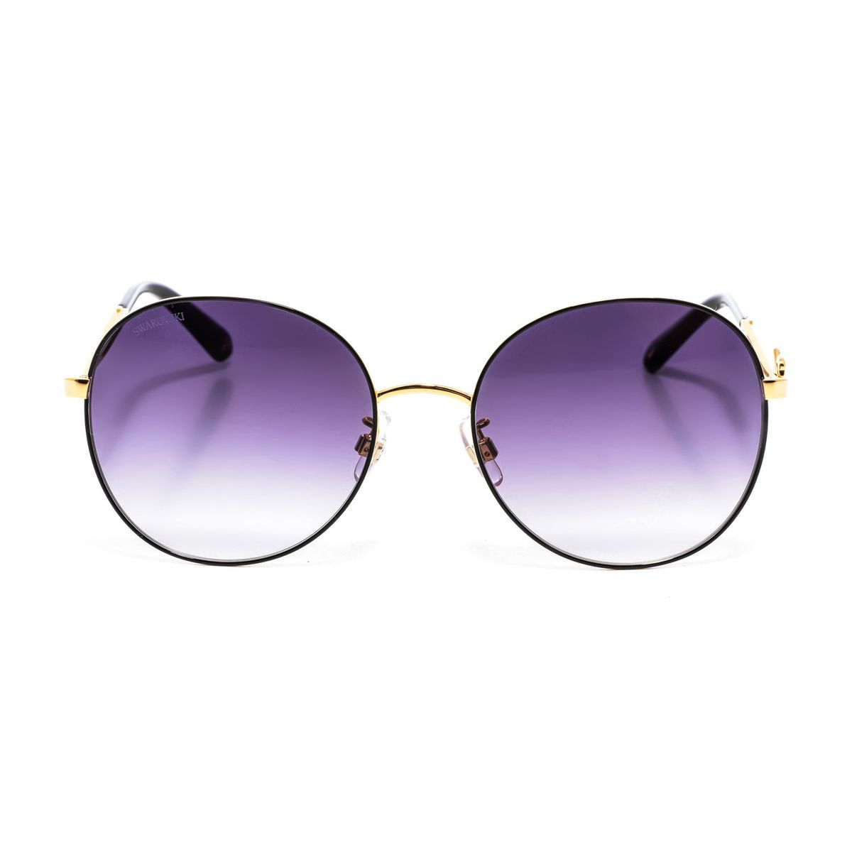 Runde Sonnenbrille mit Farbverlauf