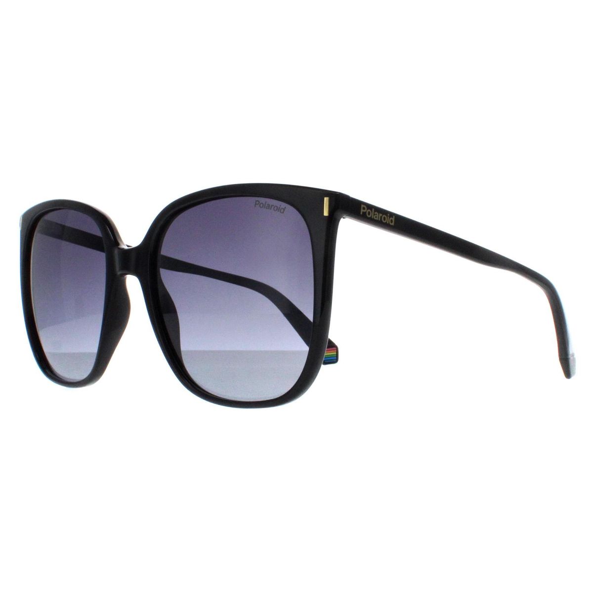 Übergroße quadratische polarisierte Sonnenbrille