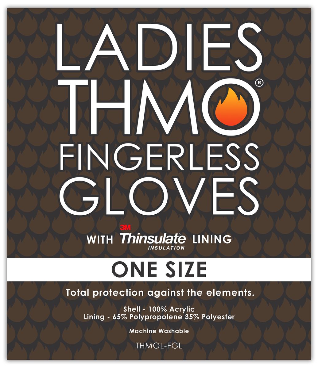 Weiche fingerlose Thermo-Strickhandschuhe