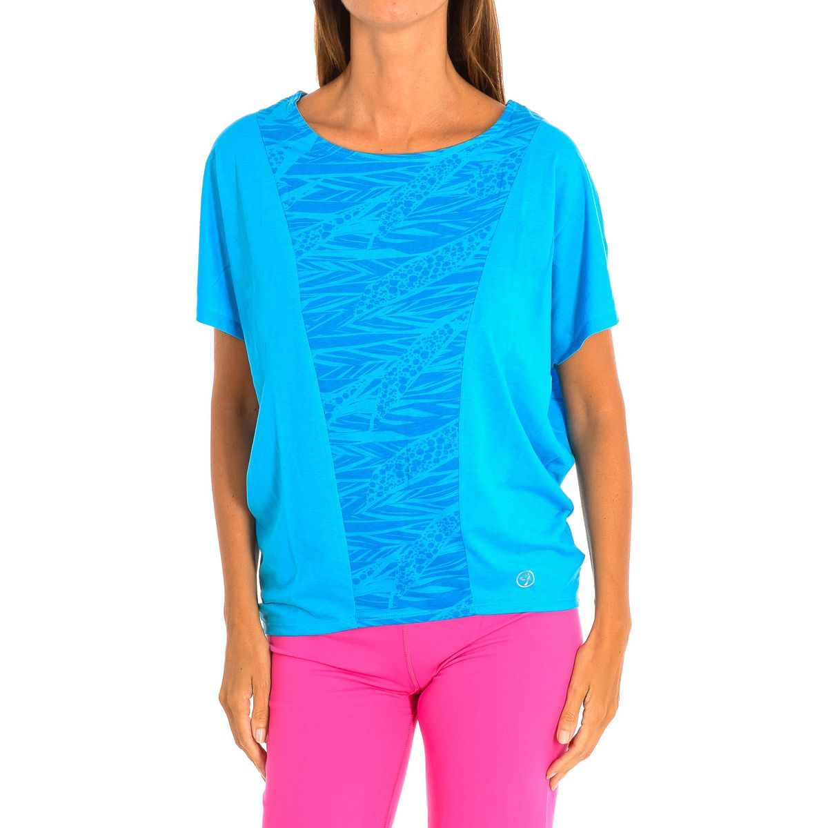 Sport-T-Shirt mit lockerem Grafikprint