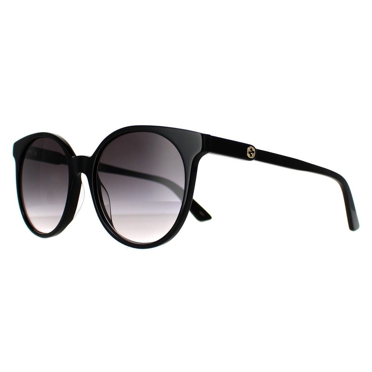 Übergroße Runde Verlaufs-Sonnenbrille