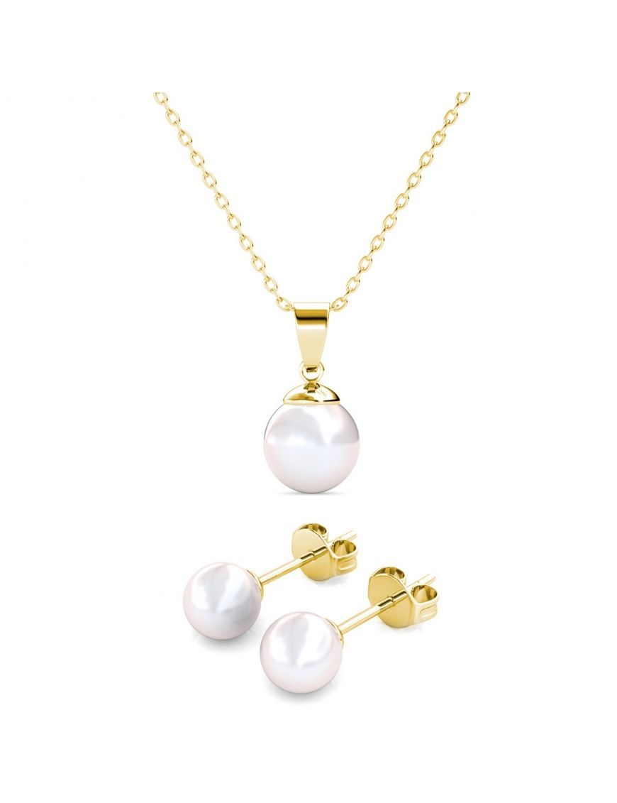 Elegantes Perlenschmuck-Set