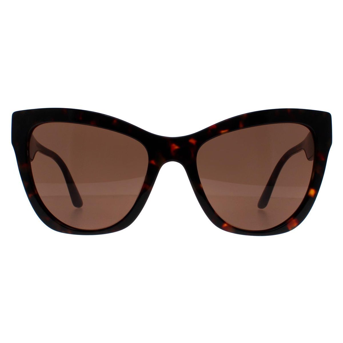 Markante Cat-Eye-Sonnenbrille in Havanna-Optik