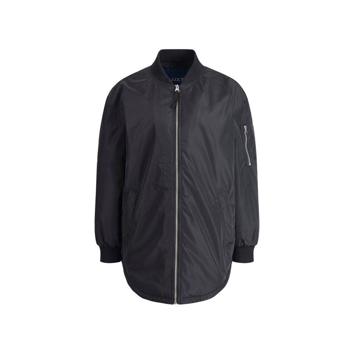 Oversized Bomberjacke in langer Form