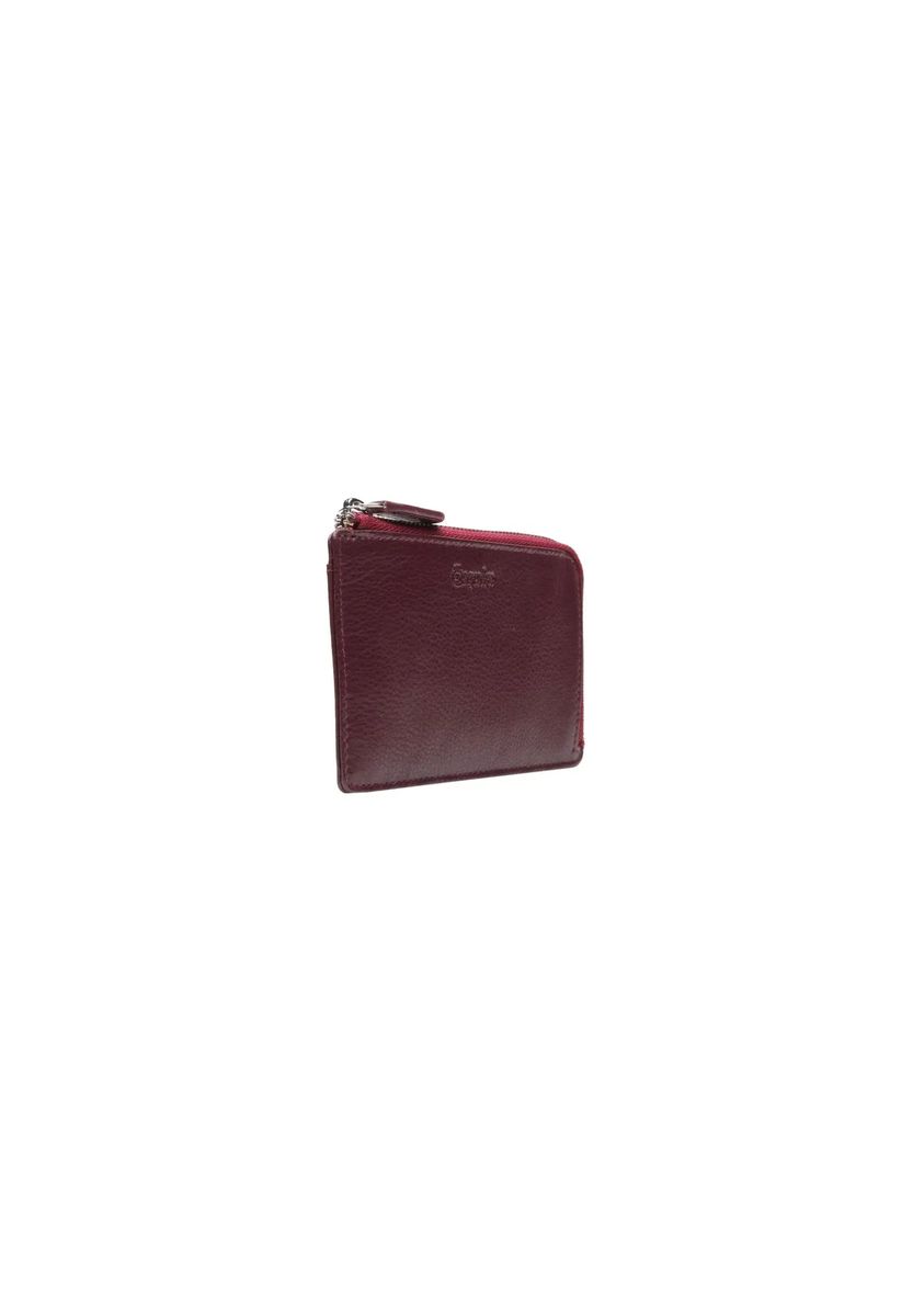 Minimalistischer RFID Leder-Organizer mit Reißverschluss