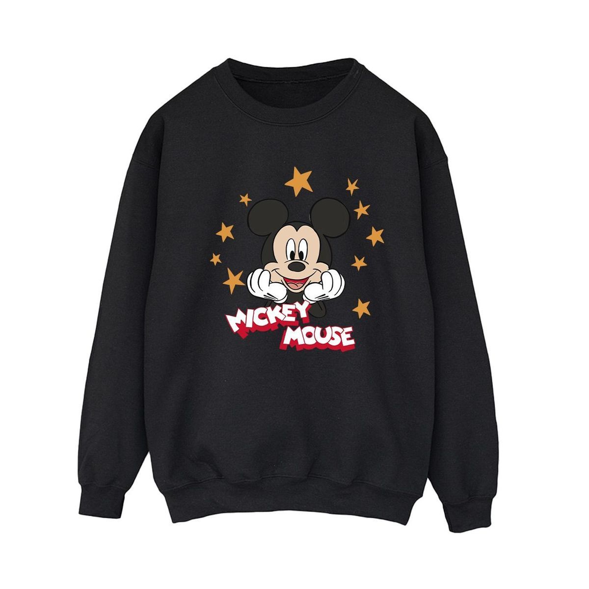 Mickey Mouse Sterne Grafik-Sweatshirt