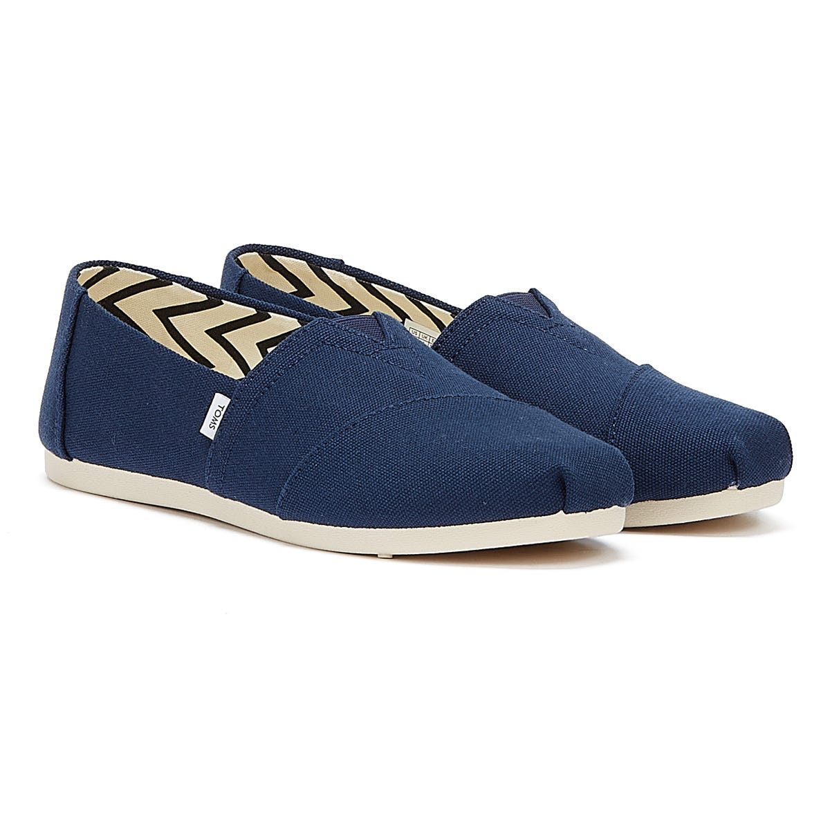 Klassische Canvas-Slip-On Espadrilles